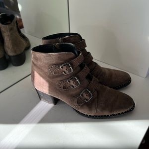 Paul green suede booties